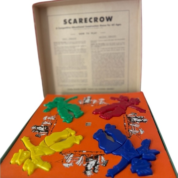 Vintage Scare Crow Educational Construction Toy 1952 For All Ages Shaper Mfg Co - Picture 2 of 6